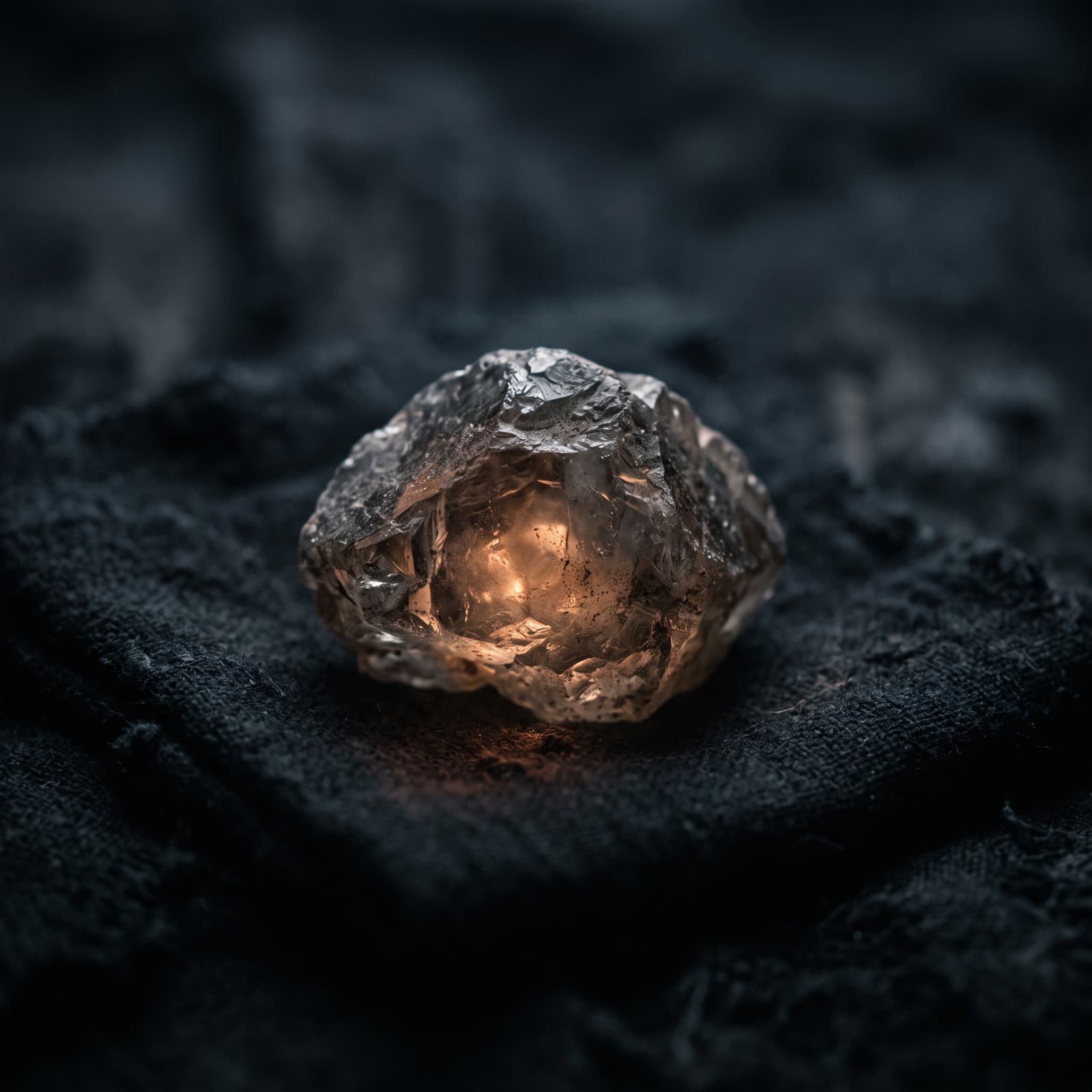 A shard of raw Clearlight, daylight caught in crystal.